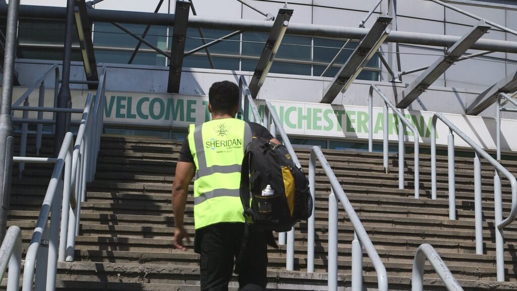 Sheridan Lifts Engineer at Manchester Arena