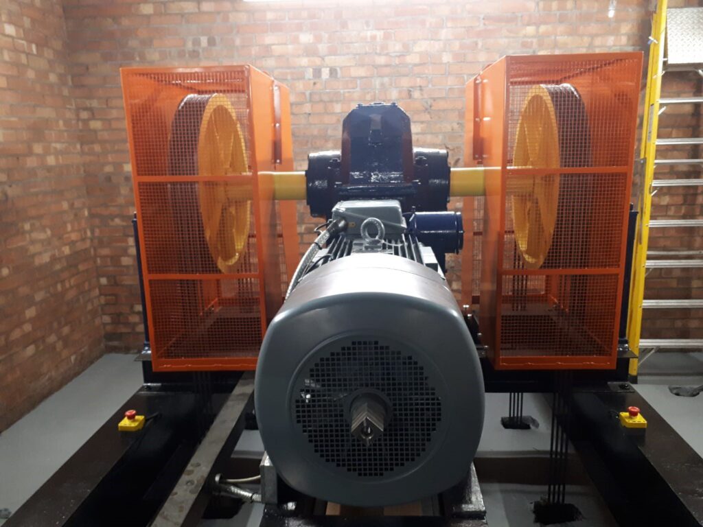 new motor with new sheave