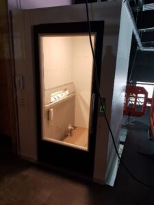platform lift meridian quays