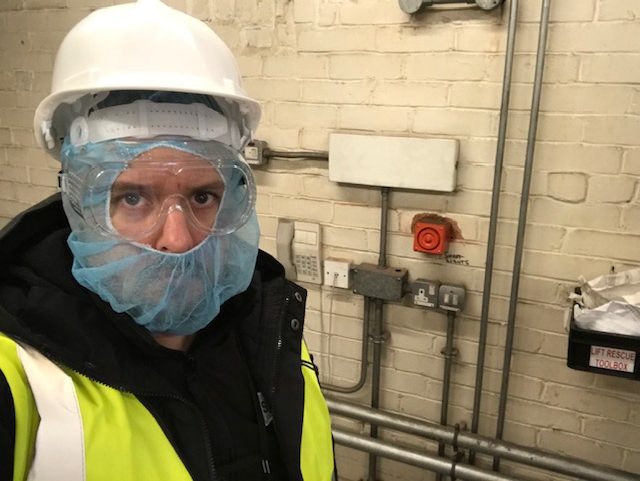 Chris Jones learns lift maintenance