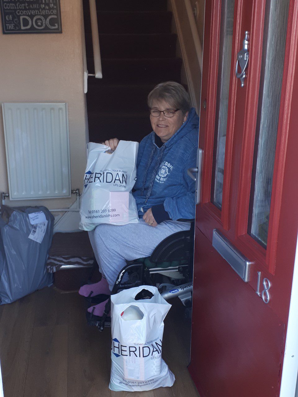 sheridan lifts food drop