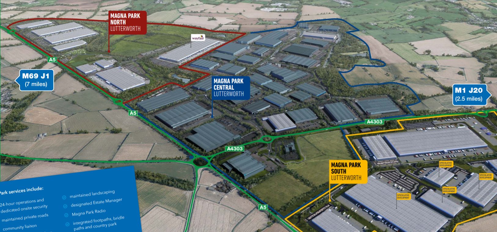 map of magna park
