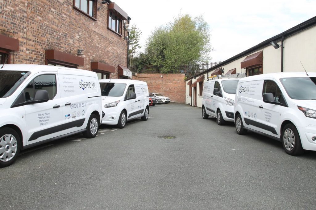 sheridan lifts vans