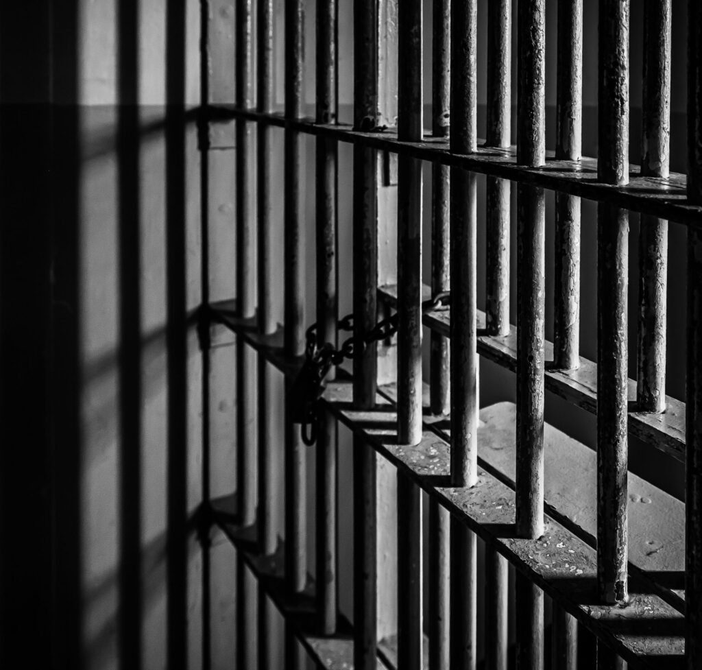prison cell bars