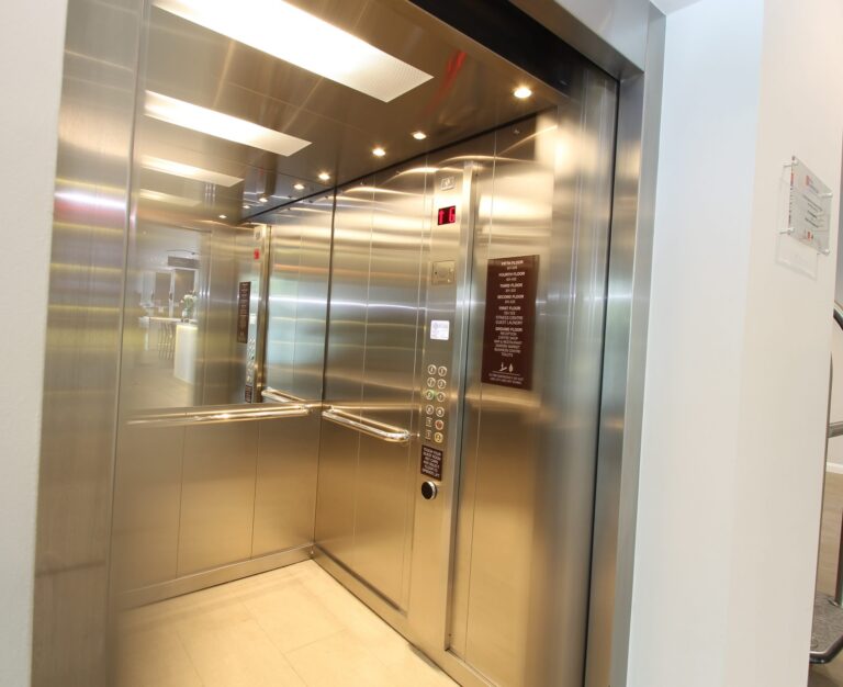Hilton Manchester new lift installed