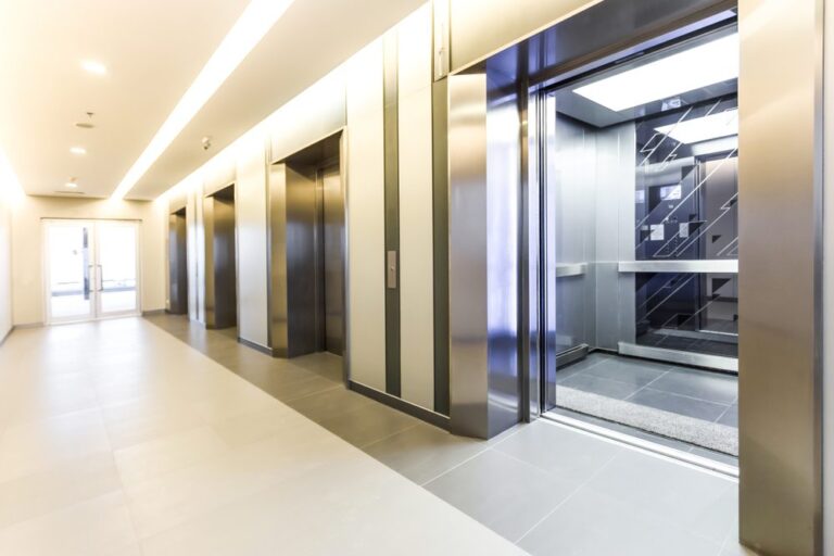modern hotel lift